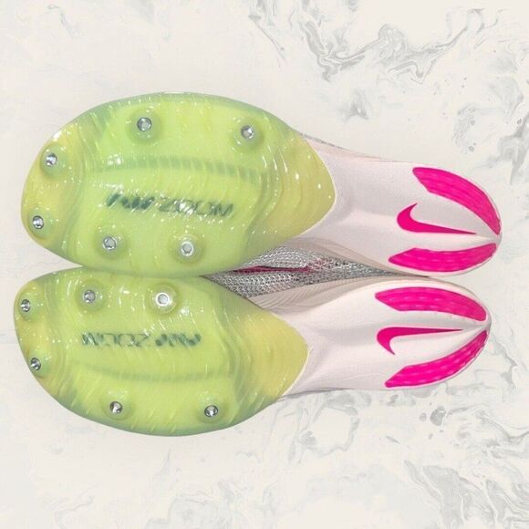 Nike Air Zoom Victory Sail Fierce Pink Track Spike Running Shoes Mens Size 13 - Picture 6 of 9